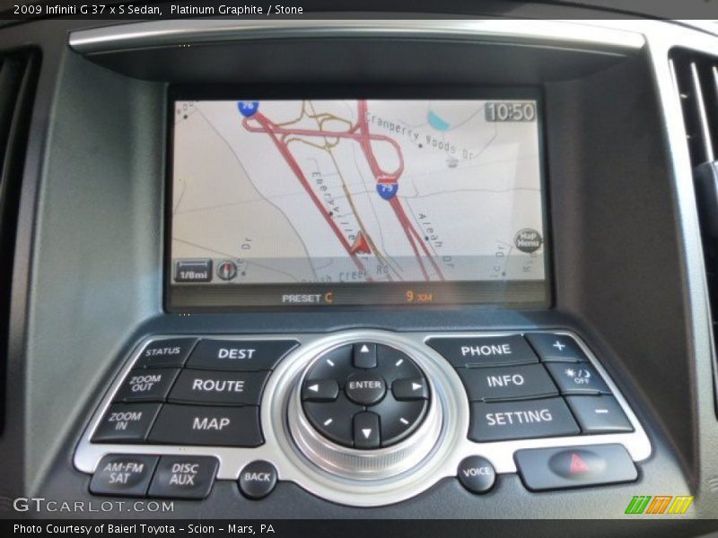Platinum Graphite / Stone 2009 Infiniti G 37 x S Sedan