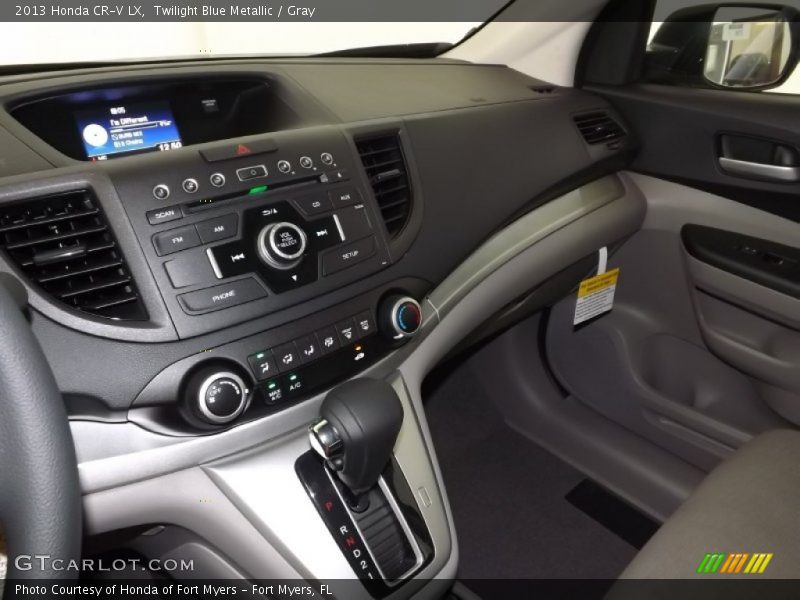 Twilight Blue Metallic / Gray 2013 Honda CR-V LX