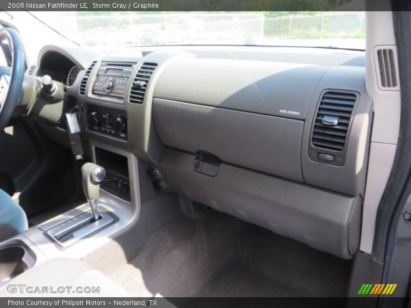Storm Gray / Graphite 2008 Nissan Pathfinder LE