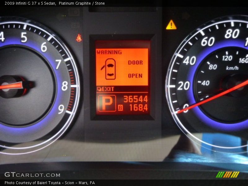 Platinum Graphite / Stone 2009 Infiniti G 37 x S Sedan