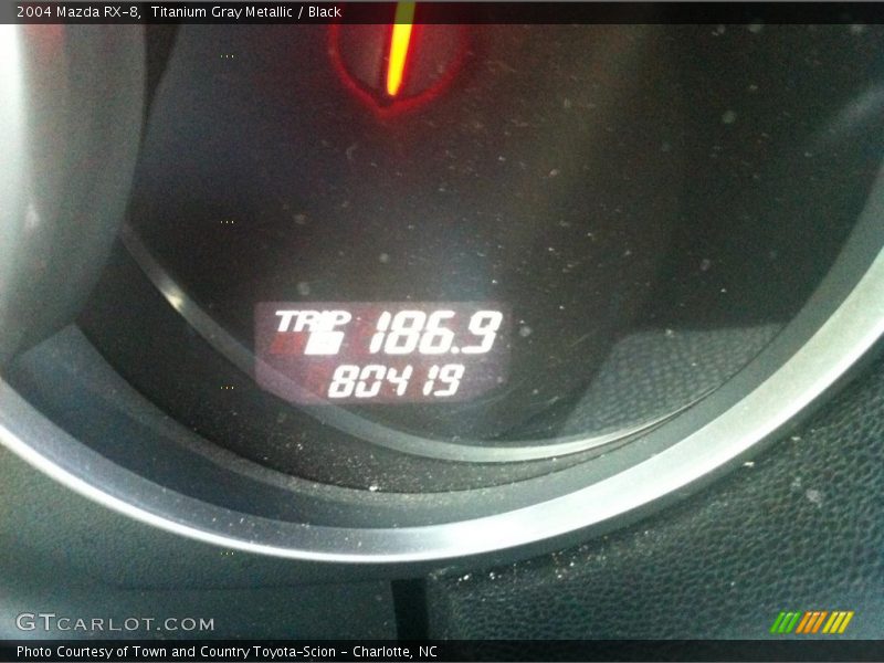 Titanium Gray Metallic / Black 2004 Mazda RX-8