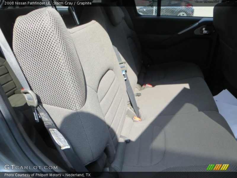Storm Gray / Graphite 2008 Nissan Pathfinder LE