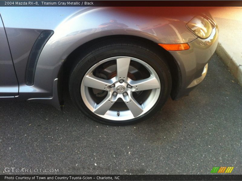 Titanium Gray Metallic / Black 2004 Mazda RX-8