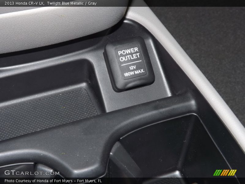 Twilight Blue Metallic / Gray 2013 Honda CR-V LX