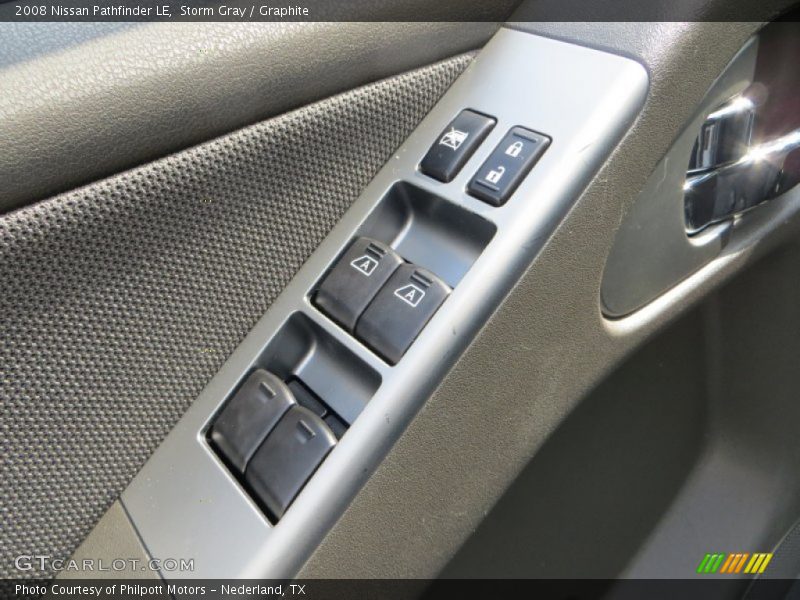 Storm Gray / Graphite 2008 Nissan Pathfinder LE