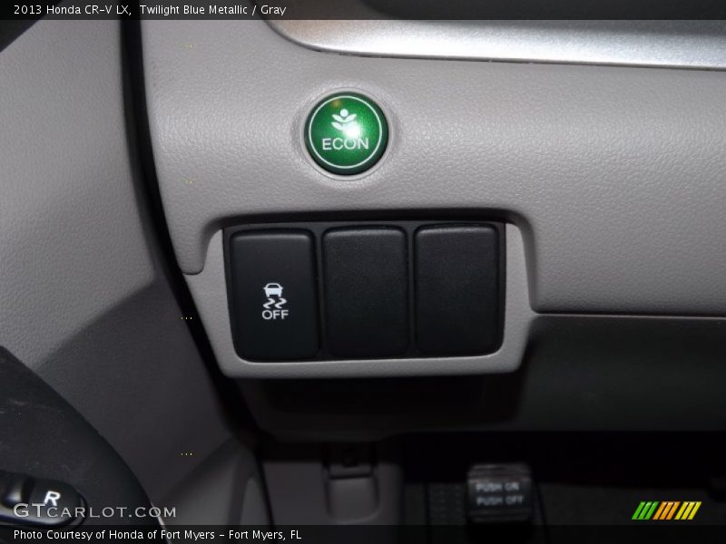 Twilight Blue Metallic / Gray 2013 Honda CR-V LX