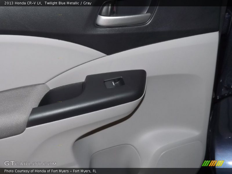 Twilight Blue Metallic / Gray 2013 Honda CR-V LX