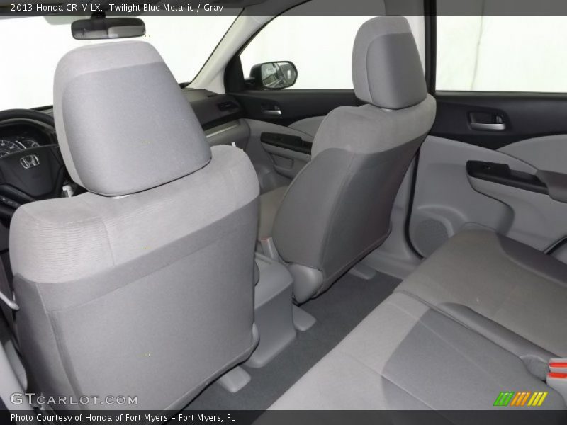 Twilight Blue Metallic / Gray 2013 Honda CR-V LX