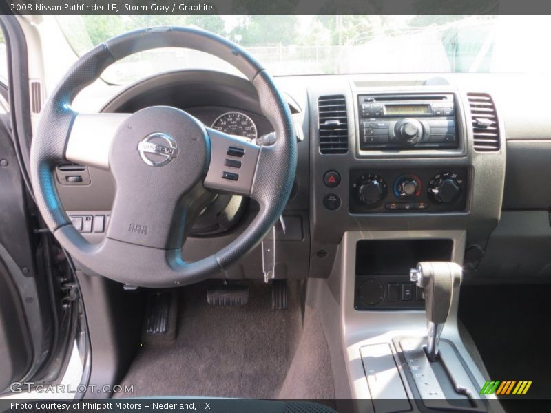 Storm Gray / Graphite 2008 Nissan Pathfinder LE