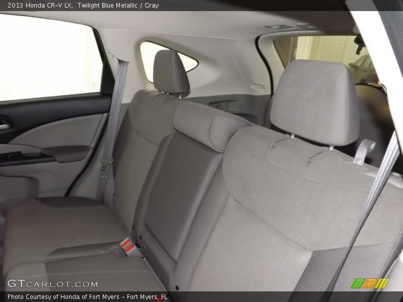 Twilight Blue Metallic / Gray 2013 Honda CR-V LX