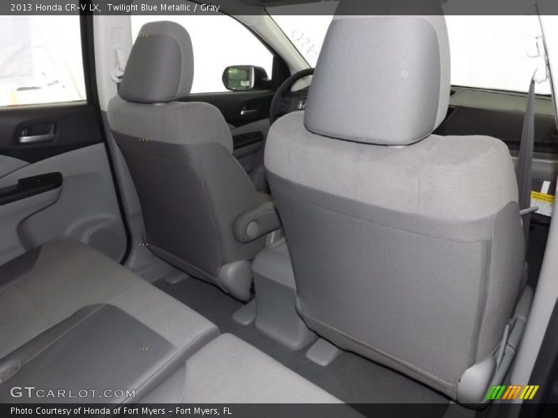 Twilight Blue Metallic / Gray 2013 Honda CR-V LX