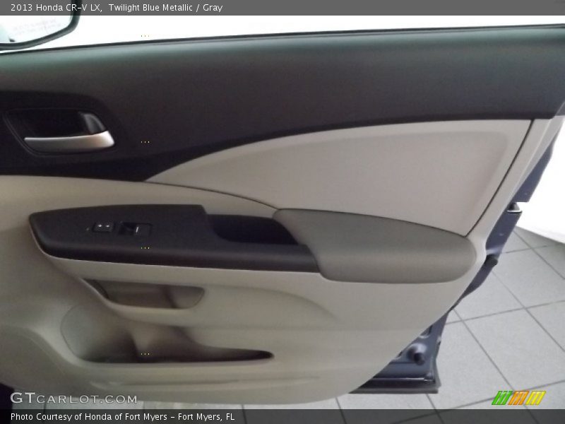 Twilight Blue Metallic / Gray 2013 Honda CR-V LX