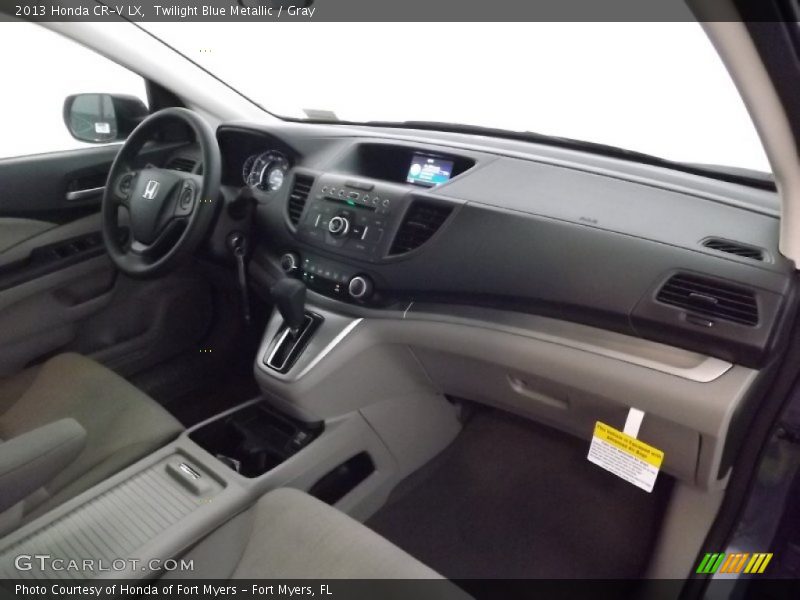 Twilight Blue Metallic / Gray 2013 Honda CR-V LX