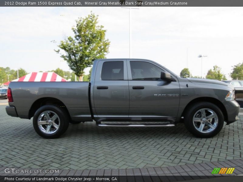 Mineral Gray Metallic / Dark Slate Gray/Medium Graystone 2012 Dodge Ram 1500 Express Quad Cab