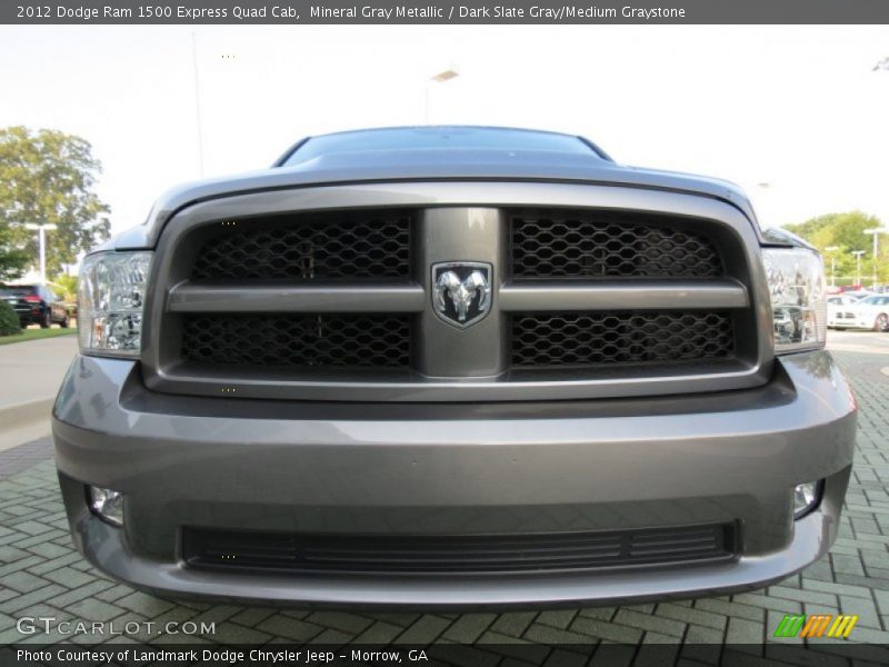 Mineral Gray Metallic / Dark Slate Gray/Medium Graystone 2012 Dodge Ram 1500 Express Quad Cab