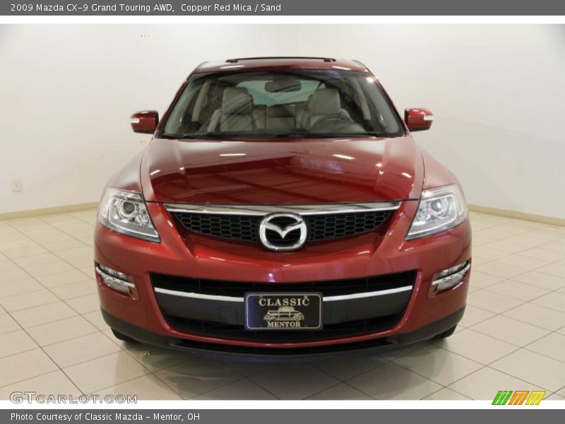 Copper Red Mica / Sand 2009 Mazda CX-9 Grand Touring AWD