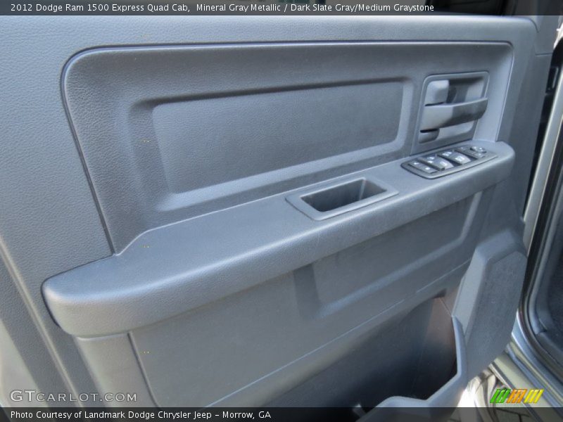 Mineral Gray Metallic / Dark Slate Gray/Medium Graystone 2012 Dodge Ram 1500 Express Quad Cab