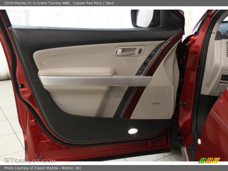 Copper Red Mica / Sand 2009 Mazda CX-9 Grand Touring AWD