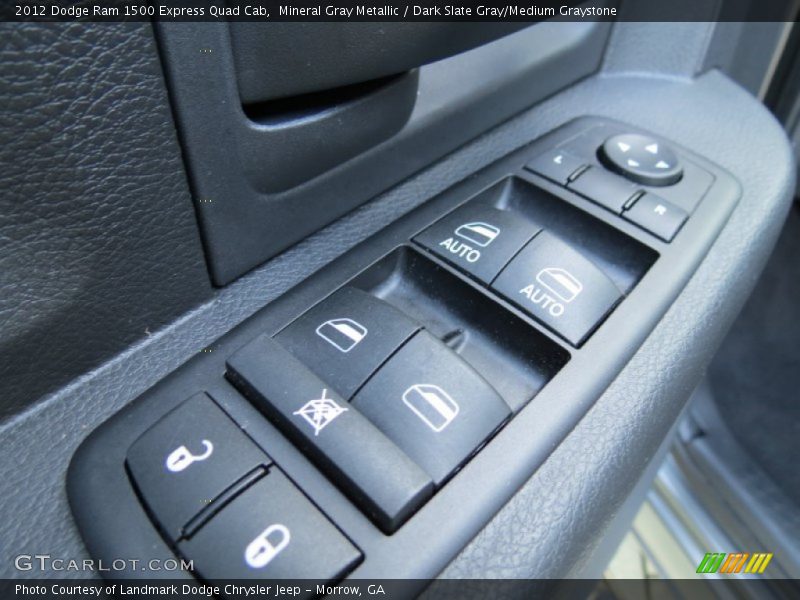 Mineral Gray Metallic / Dark Slate Gray/Medium Graystone 2012 Dodge Ram 1500 Express Quad Cab