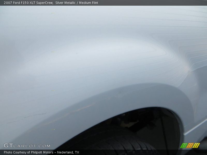Silver Metallic / Medium Flint 2007 Ford F150 XLT SuperCrew