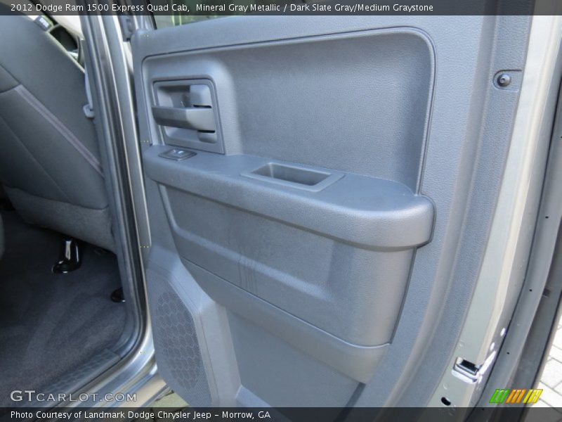 Mineral Gray Metallic / Dark Slate Gray/Medium Graystone 2012 Dodge Ram 1500 Express Quad Cab