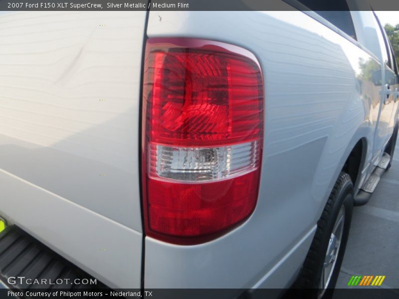 Silver Metallic / Medium Flint 2007 Ford F150 XLT SuperCrew