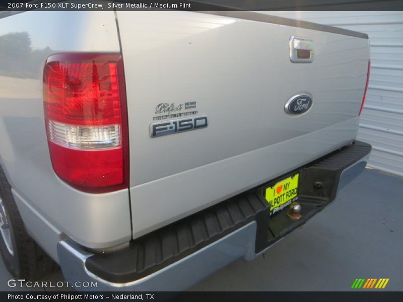 Silver Metallic / Medium Flint 2007 Ford F150 XLT SuperCrew