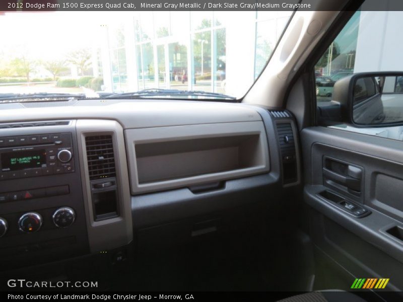 Mineral Gray Metallic / Dark Slate Gray/Medium Graystone 2012 Dodge Ram 1500 Express Quad Cab