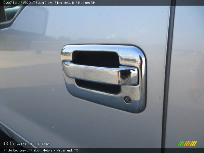 Silver Metallic / Medium Flint 2007 Ford F150 XLT SuperCrew