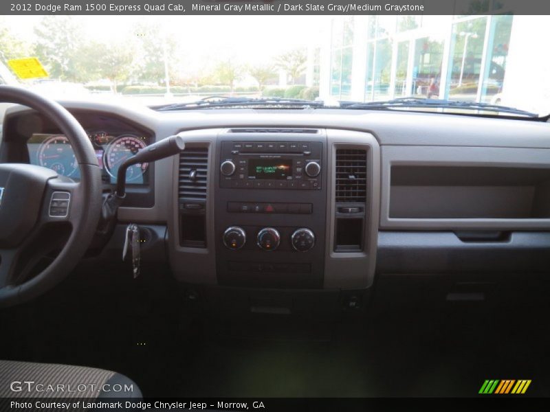 Mineral Gray Metallic / Dark Slate Gray/Medium Graystone 2012 Dodge Ram 1500 Express Quad Cab
