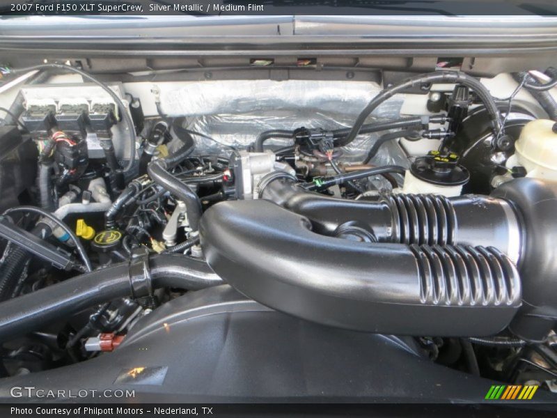 Silver Metallic / Medium Flint 2007 Ford F150 XLT SuperCrew