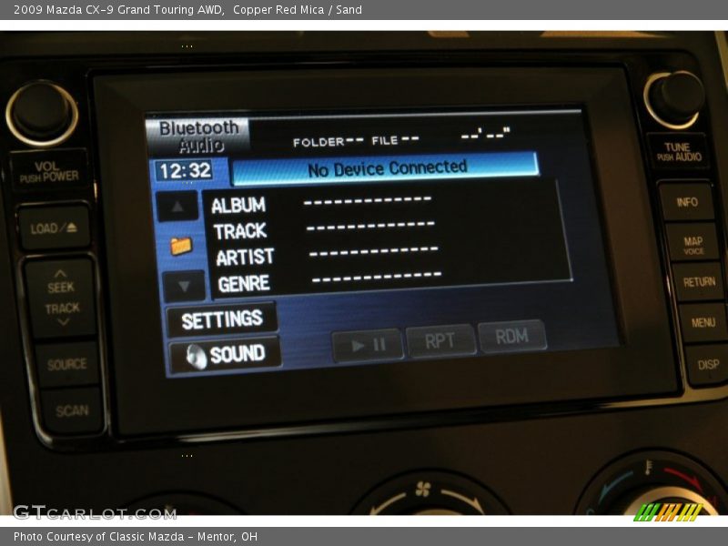 Copper Red Mica / Sand 2009 Mazda CX-9 Grand Touring AWD