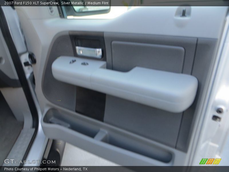 Silver Metallic / Medium Flint 2007 Ford F150 XLT SuperCrew