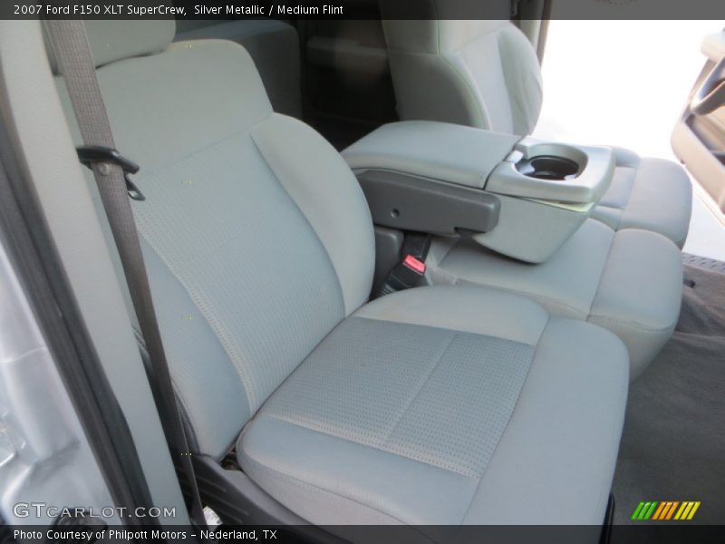 Silver Metallic / Medium Flint 2007 Ford F150 XLT SuperCrew