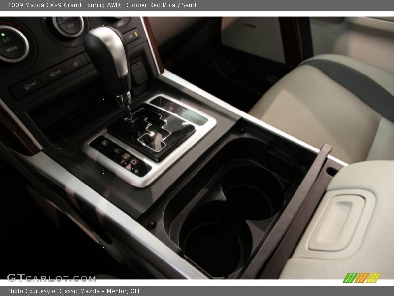 Copper Red Mica / Sand 2009 Mazda CX-9 Grand Touring AWD