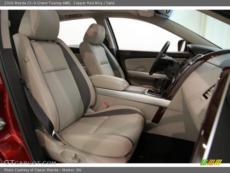 Copper Red Mica / Sand 2009 Mazda CX-9 Grand Touring AWD