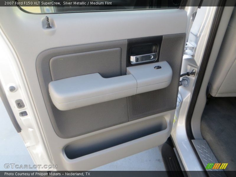Silver Metallic / Medium Flint 2007 Ford F150 XLT SuperCrew