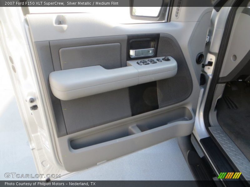 Silver Metallic / Medium Flint 2007 Ford F150 XLT SuperCrew