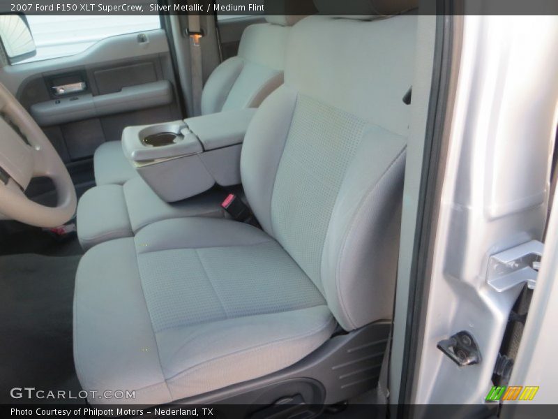 Silver Metallic / Medium Flint 2007 Ford F150 XLT SuperCrew