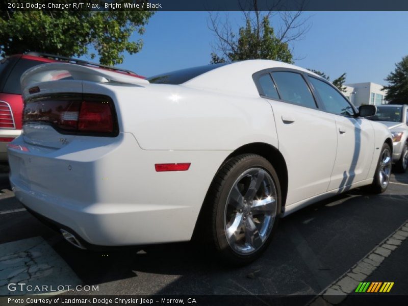 Bright White / Black 2011 Dodge Charger R/T Max
