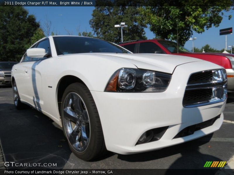Bright White / Black 2011 Dodge Charger R/T Max