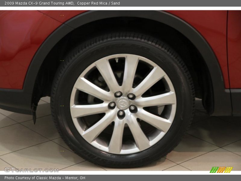 Copper Red Mica / Sand 2009 Mazda CX-9 Grand Touring AWD