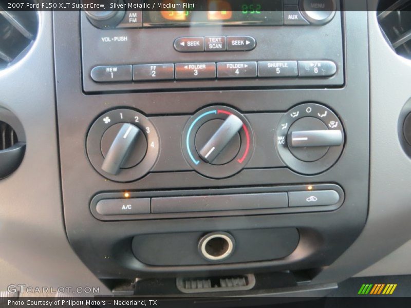 Silver Metallic / Medium Flint 2007 Ford F150 XLT SuperCrew