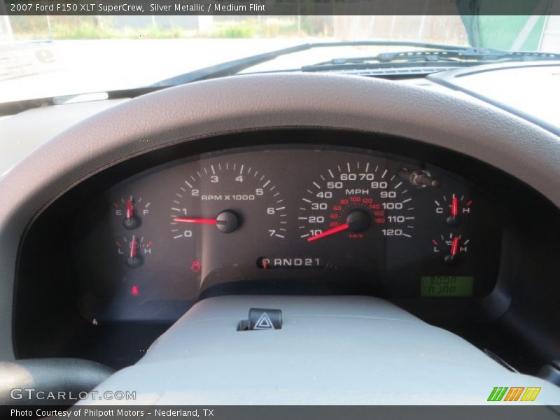 Silver Metallic / Medium Flint 2007 Ford F150 XLT SuperCrew