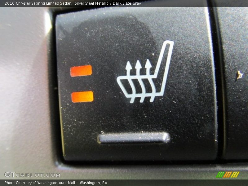 Silver Steel Metallic / Dark Slate Gray 2010 Chrysler Sebring Limited Sedan