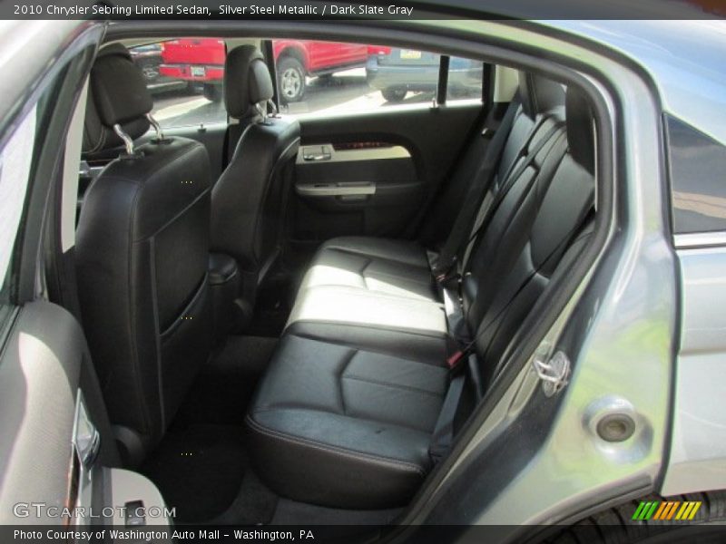 Silver Steel Metallic / Dark Slate Gray 2010 Chrysler Sebring Limited Sedan