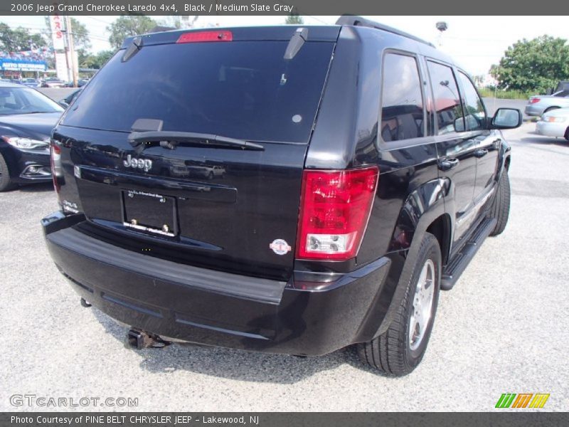Black / Medium Slate Gray 2006 Jeep Grand Cherokee Laredo 4x4
