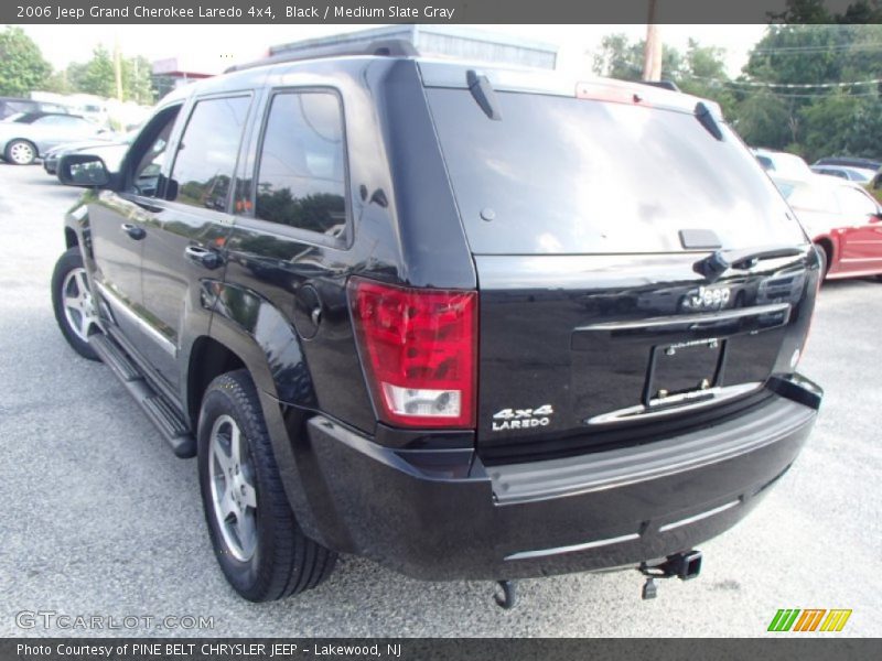 Black / Medium Slate Gray 2006 Jeep Grand Cherokee Laredo 4x4