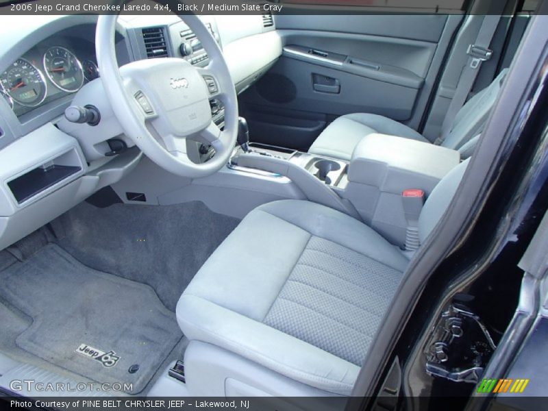 Black / Medium Slate Gray 2006 Jeep Grand Cherokee Laredo 4x4