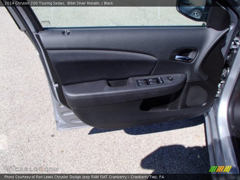 Billet Silver Metallic / Black 2014 Chrysler 200 Touring Sedan